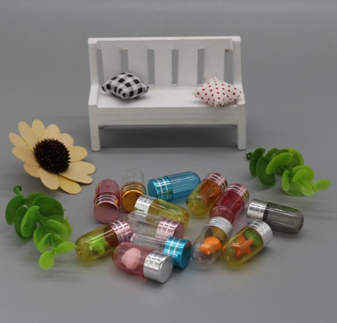 Leerer Mini Plastic Single Capsule Packaging füllt für Verlierengewichtsmedizin ab