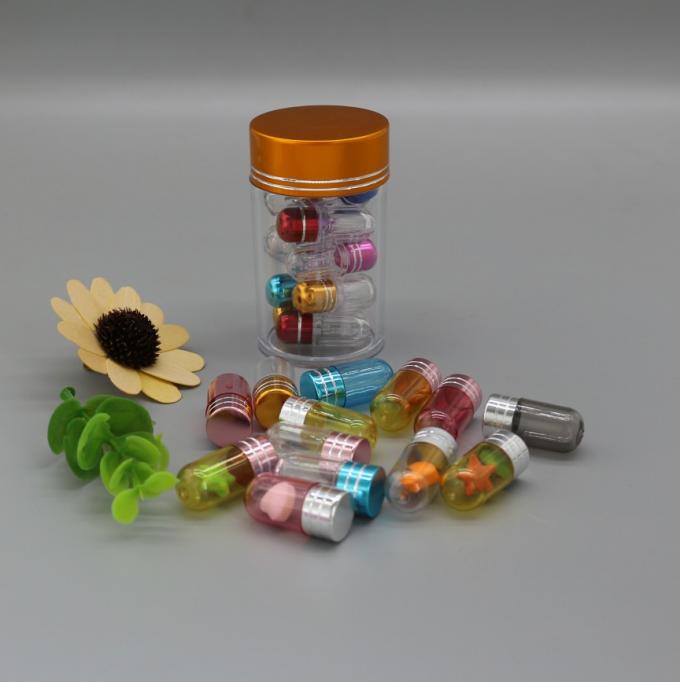 Leerer Mini Plastic Single Capsule Packaging füllt für Verlierengewichtsmedizin ab