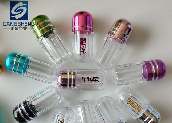 Kapsel-Flaschen-Pillen-Verpackenflasche des Rosa-2g leere