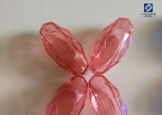 Leere Plastiktablettenfläschchen des Rosa-2ml 15mm für einzelne Kapsel
