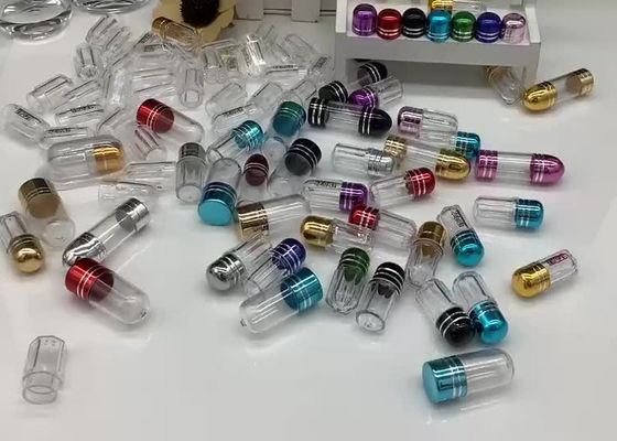 Kapsel-Verpackenflaschen der Soemkleine Plastikpillen-Behälter-14mm