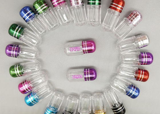 13mm kleine Plastikeinzelnes Kapsel-Verpacken pillen-Behälter SGS