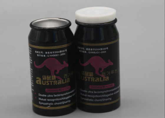 Aluminium-Flasche der Medizin-100ml für Pillen-Tablet-Kraut-Kapseln
