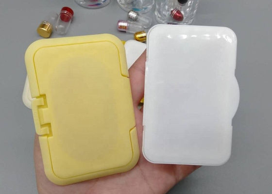 Nicht nachfüllbares Baby wischt Plastikpolypropylen des deckel-100mm ab