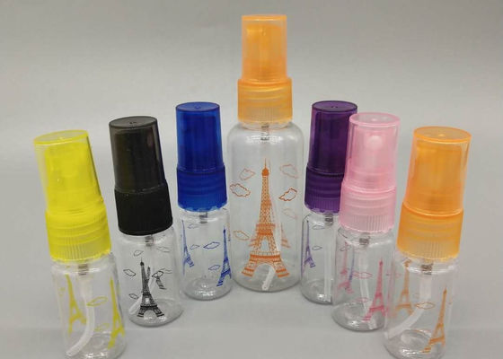 Füllt Plastiklotion ISO9001 Pumpen-Spray-Parfümflasche des Polypropylen-5ml ab