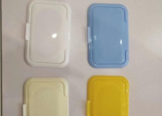 65mm Feuchtpflegetuch-Deckel nicht nachfüllbares ISO9001 Plastik-Flip Top Cap