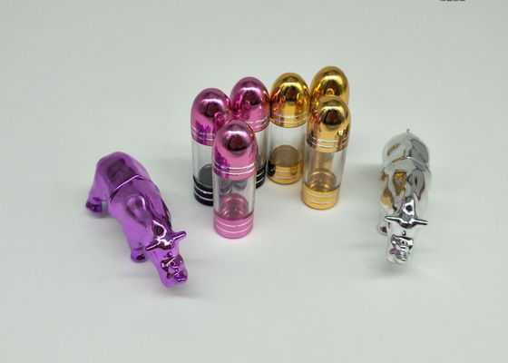 13mm einzelne Kapsel-Flaschen-Aluminiumkappen SGS-Nashorn-Goldkapsel