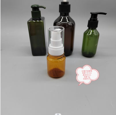 Volumen-leere Plastiksprühflasche-Chemikalie des Alkohol-60ml frei