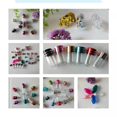 Sgs-leere Plastiktablettenfläschchen 13mm eine Kapsel-Kugel-Form