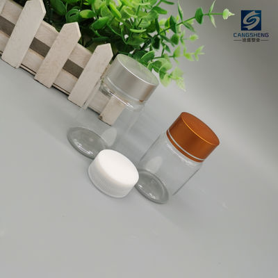 Zylinderförmige Tablet-Behälter PS-leere Plastiktablettenfläschchen-10ml