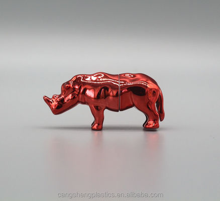 ABS 10g einzelne Kapsel schält Aluminiumfolie-Nashorn-Goldkapsel