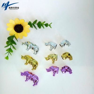 Nashorn-leere Plastikpillen-Kapseln