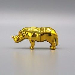 Nashorn-leere Plastikpillen-Kapseln
