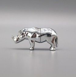 Nashorn-leere Plastikpillen-Kapseln