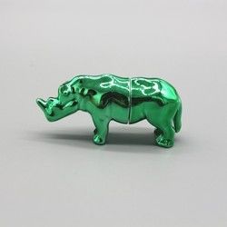 Nashorn-leere Plastikpillen-Kapseln