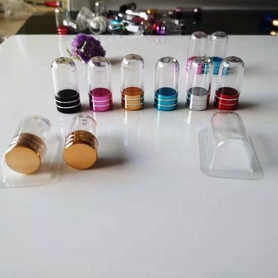 16mm 2g Mini Pill Bottles Cylindrical Shape Aluminiumkappe