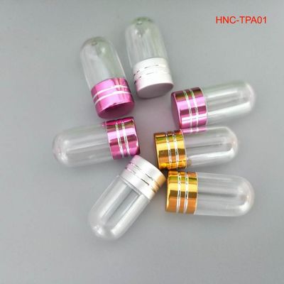 16mm 2g Mini Pill Bottles Cylindrical Shape Aluminiumkappe