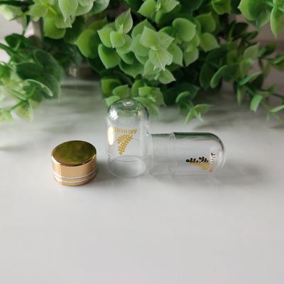 Plastikflasche ISO9001 Mini Pill Bottles 3ml mit Metallkappe
