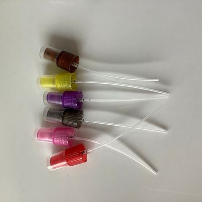 Füllt Plastiklotion ISO9001 Pumpen-Spray-Parfümflasche des Polypropylen-5ml ab