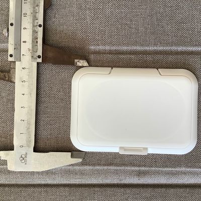 67mm Feuchtpflegetuch-Deckel-nicht nachfüllbare Polypropylen-Abwischen-Kasten-Abdeckung