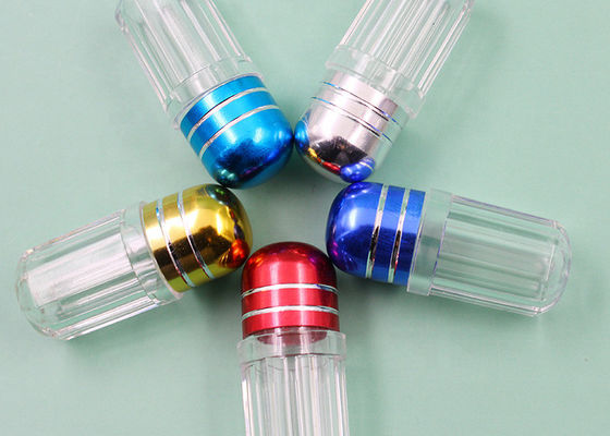 füllt Plastikkapsel 1g rundes Polystyren Mini Pill Bottles ab