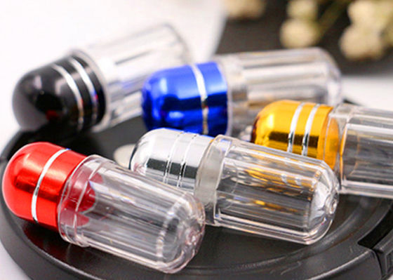 Einzelne Plastikleere Kapsel-Flaschen des pillen-Kapsel-Polypropylen-1g