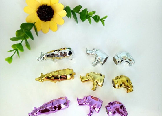 füllt leere Kapsel 3D ABS Plastik-Goldkapsel Nashorn-150K ab