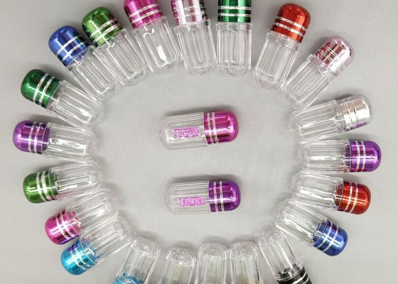 Kapsel-Flaschen-Pillen-Verpackenflasche des Rosa-2g leere