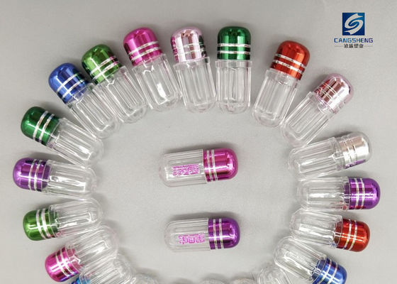 Kleine Plastikpillen-Behälter-einzelne Kapsel Mini Pill Bottles SGS 2g