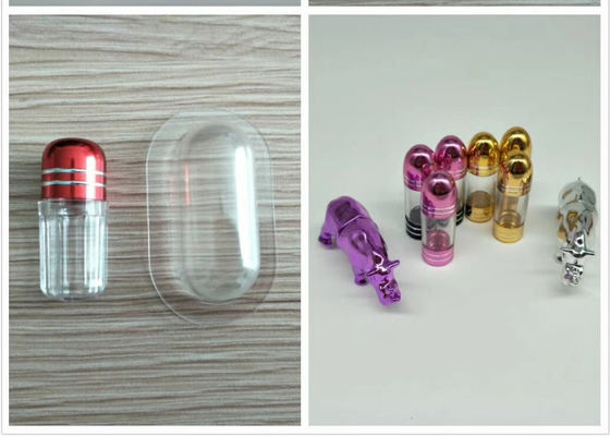 44mm einzelne Behälter Pillen-ISO9001 eine Kapsel Mini Pill Bottles