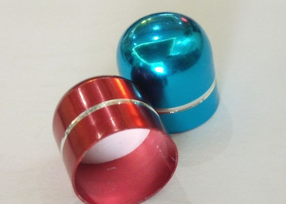 Pillen-Behälter Soem des blauen Nashorn-5ml einzelnes mit Metallkronen-Kappe