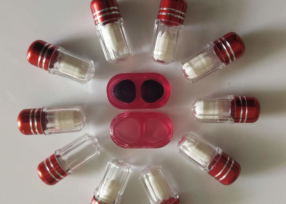 Leere Kapseln des sechseckigen einzelnen freien Raumes 2ml des Pillen-Behälter-13mm