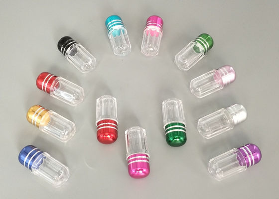 Plastikflasche 3g 13mm mit Metallkappen-klare Blasen-leerer Kapsel Shell