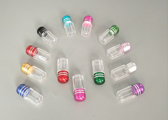 36mm klare Plastikkleine Plastikpillen-Behälter Tablettenfläschchen-3g