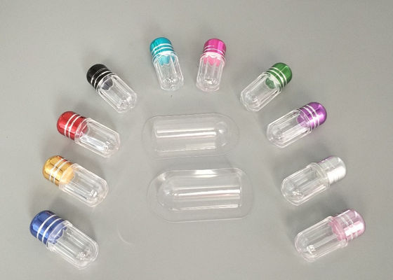 33mm Mini Pill Bottles Bullet Shell 13mm blaue Nashorn-Kapseln