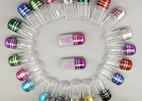 Nashorn-Goldkapseln SGS Mini Pill Bottles Plastic PS 2g