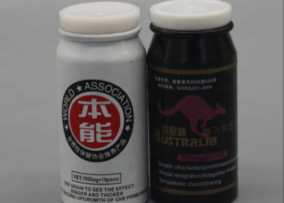 48mm Runden-Pillen-Glas der pharmazeutisches Verpacken-Flaschen-20ml