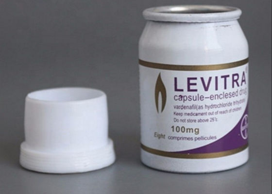 Aluminiumflaschen des pharmazeutischen Verpacken-100g mit PET Kappen