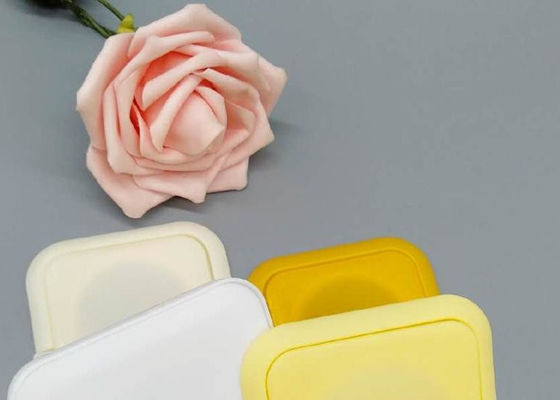 Nachfüllbares 65mm Baby des Polypropylen-Feuchtpflegetuch-Deckel-nicht wischt Plastikdeckel ab