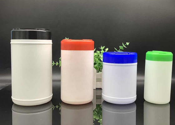 HDPE Feuchtpflegetücher schöpft die Feuchtpflegetücher des Zylinder-ISO9001, die Flaschen verpacken