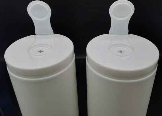 Alkohol-Abwischen-Flasche HDPE 100pcs Feuchtpflegetuch-Kanister Eco freundliche