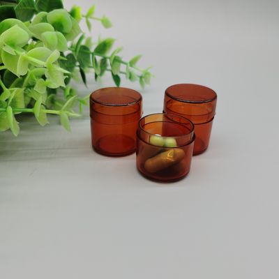 Kleine Tablettenfläschchen des Polypropylen-3ml, die Gesundheitswesen-Produkte verpacken